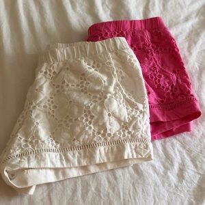 EUC Lilly Pulitzer shorts bundle XS
